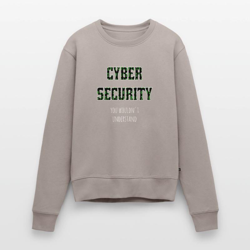 Cybersecurity - IT Security Computer Scientist Women's Premium Organic Jumper