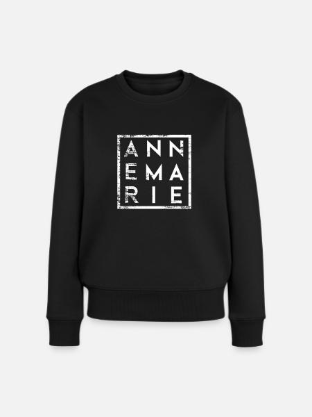 Annemarie Minimalismus - Frauen Premium Bio Pullover - Schwarz