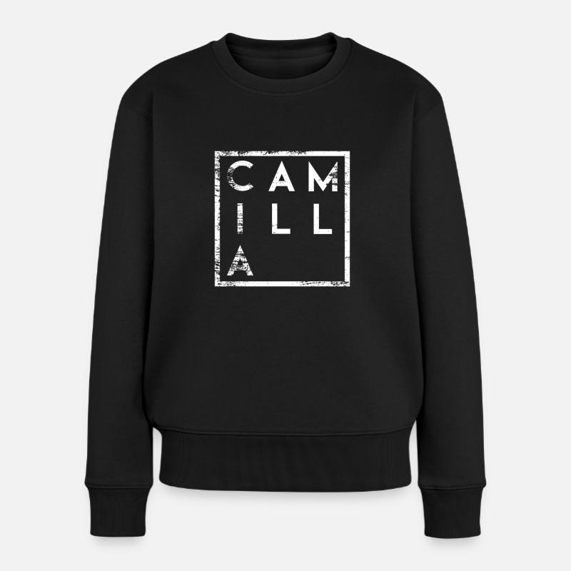 Camilla Minimalisme - Pull Premium bio Femme - noir