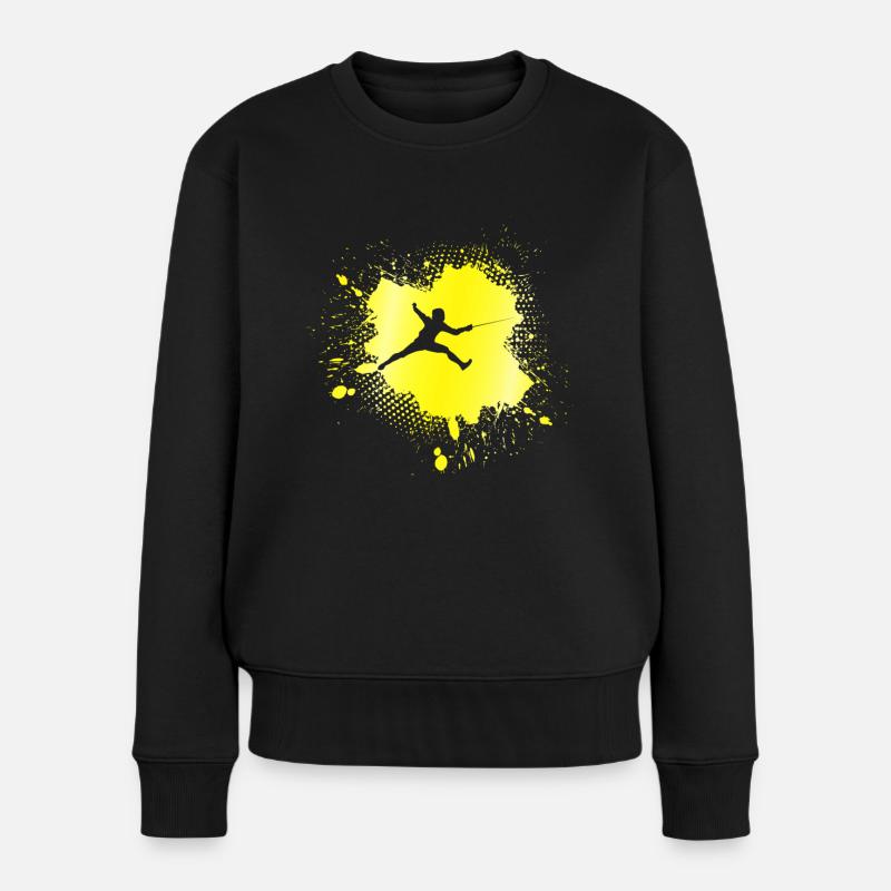Escrime - Pull Premium bio Femme - noir