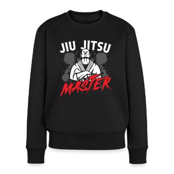 Jiu Jitsu Master Jujutsu Martial Arts Kampfkunst - Women's Premium Organic Jumper - black - Front - Julia (174cm)