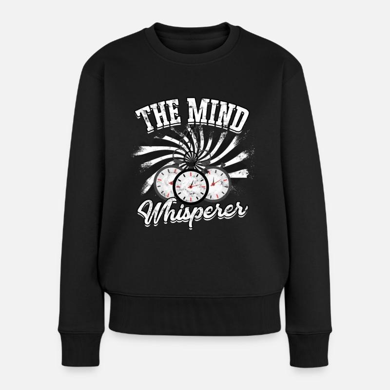 hypnotic hypnotize hypnotist - Women's Premium Organic Jumper - black