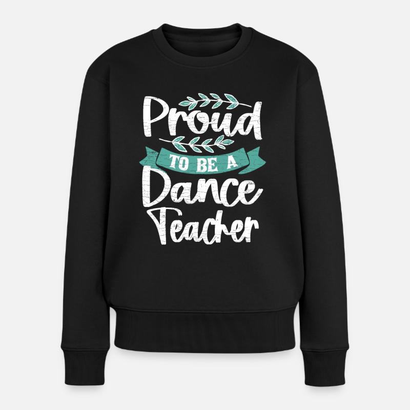Tänzer Tanzen Tanzlehrer - Frauen Premium Bio Pullover - Schwarz