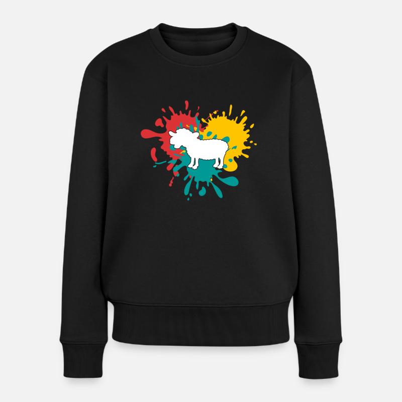 Mouton - Pull Premium bio Femme - noir