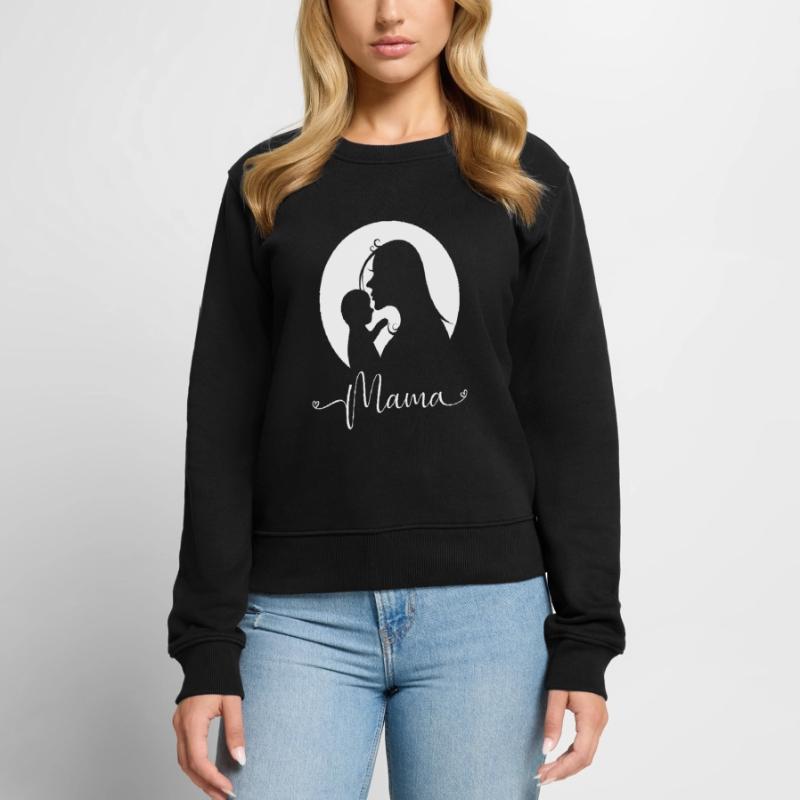 Mama - Mutter Mama Muttertag Geschenk Frauen Premium Bio Pullover
