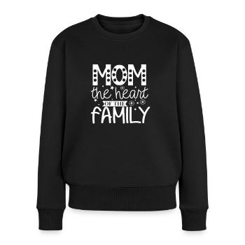 Beste Mutter Muttertag Mutter Geburtstag Mama Mutter Mutter - Frauen Premium Bio Pullover - Schwarz - Vorne - Julia (174cm)