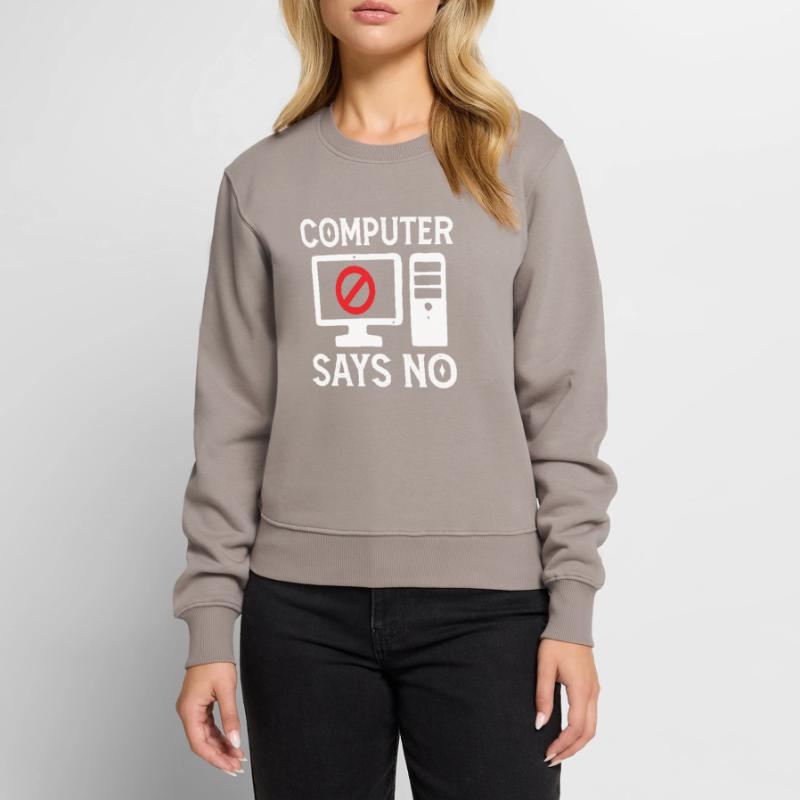 Software Developer Computer Says No Programmer Women's Premium Organic Jumper