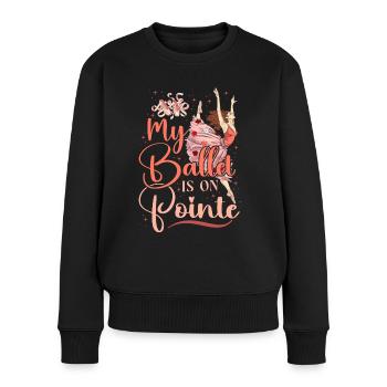 Ballet Danseuse Danse Ballerine - Pull Premium bio Femme - noir - Devant - Julia (174cm)