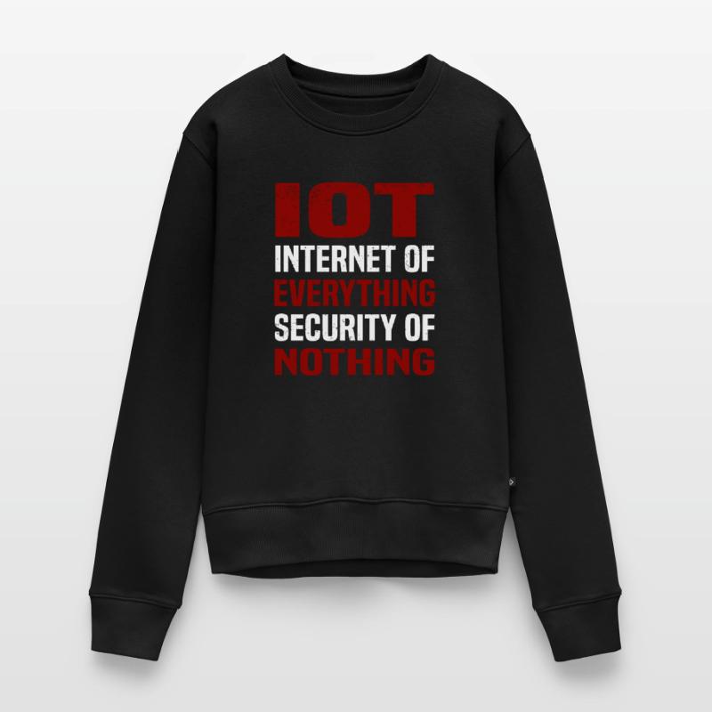 Internet des objets Programmeur IOT Admin IT Pull Premium bio Femme