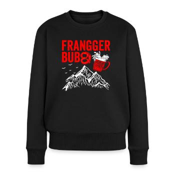 Franconian dialect, proud Franconian - Women's Premium Organic Jumper - black - Front - Julia (174cm)