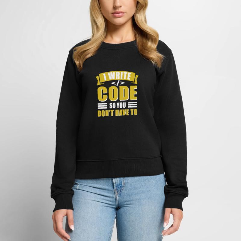 Informatik Admin Programmierer IT-Programmierer Frauen Premium Bio Pullover