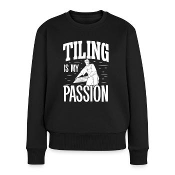 Carrelage My Passion Carrelage de sol - Pull Premium bio Femme - noir - Devant - Julia (174cm)