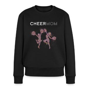 Cheermom Cheerleader Cheerleaderin Cheerleading - Women's Premium Organic Jumper - black - Front - Julia (174cm)