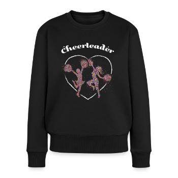 Cheerleader, Cheerleader, Cherography, Dancer - Women's Premium Organic Jumper - black - Front - Julia (174cm)