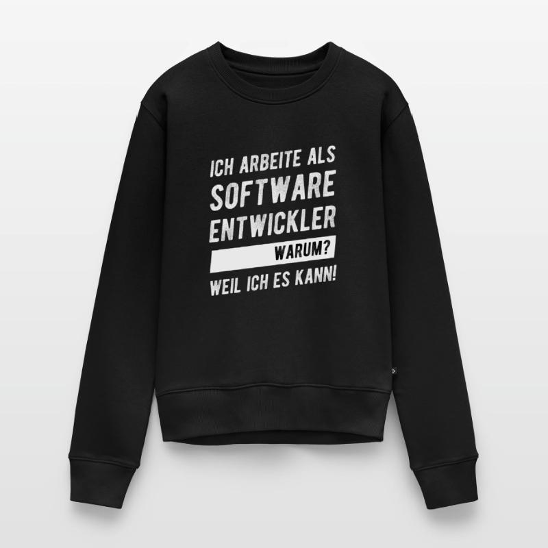 Softwareentwickler Software Engineering Geschenk Frauen Premium Bio Pullover