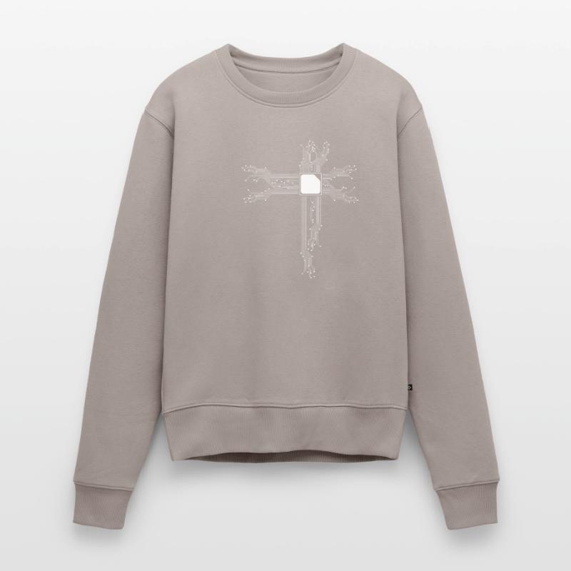 Computer, CPU, Microprocessor, Semiconductor, AI Women's Premium Organic Jumper