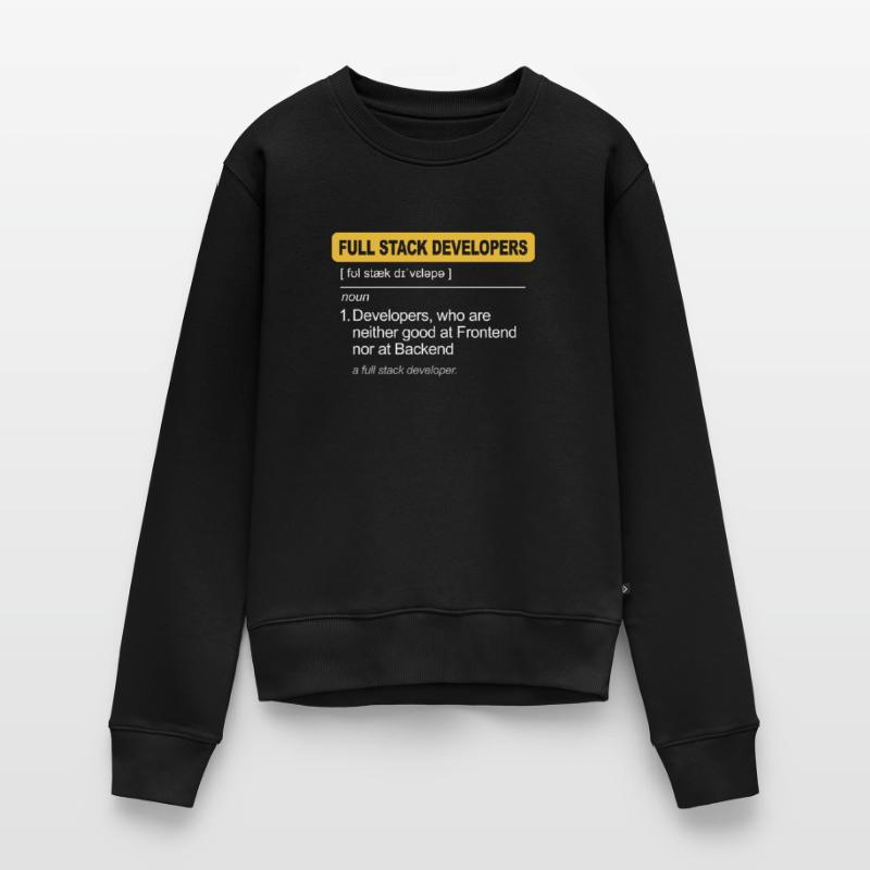 Programmierer Humor Coding Witze Entwickler Frauen Premium Bio Pullover
