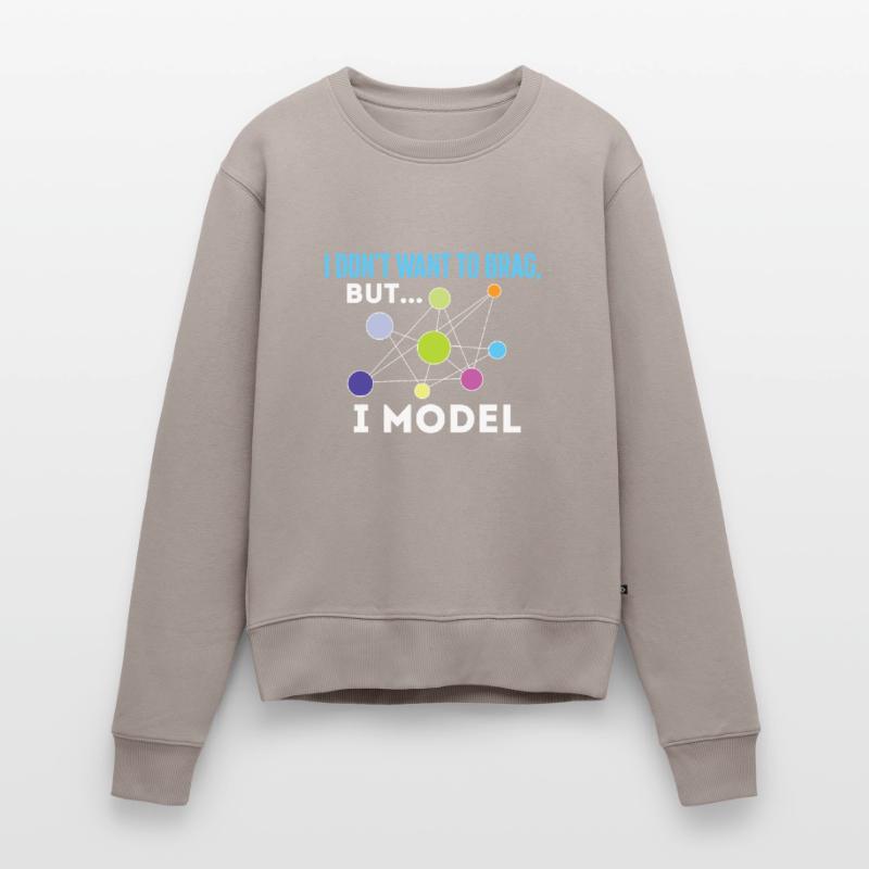 Modèle I - Data Science Statistics Data Analyst Pull Premium bio Femme