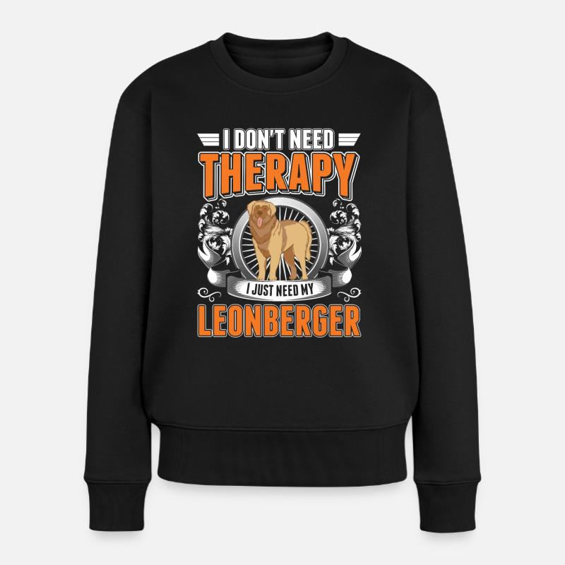 Thérapie Leonberg - Pull Premium bio Femme - noir