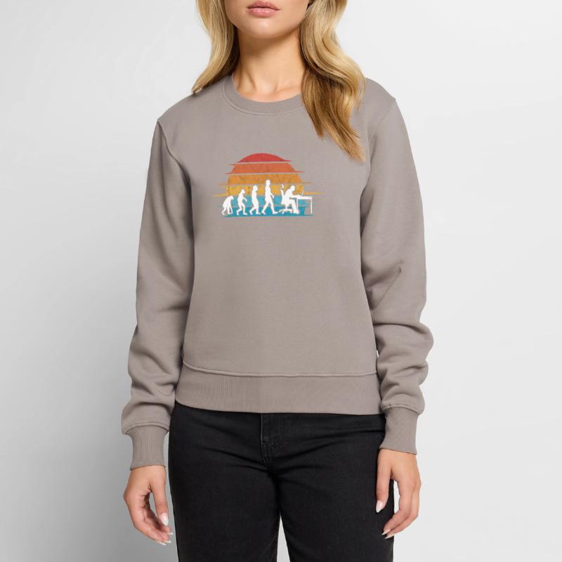 Informaticien Programmeur Evolution Nerd Pull Premium bio Femme