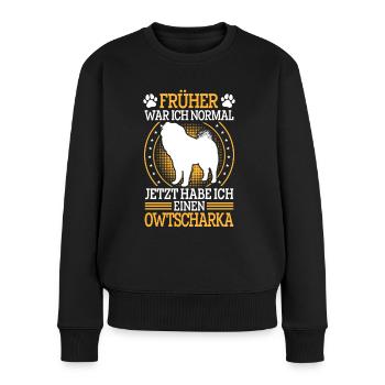 Ovcharka, formerly normal Caucasian Ovcharka - Women's Premium Organic Jumper - black - Front - Julia (174cm)