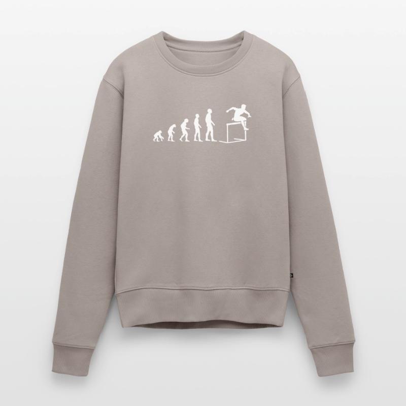 Evolution Obstacle Course Sport Evolutionary Women's Premium Organic Jumper