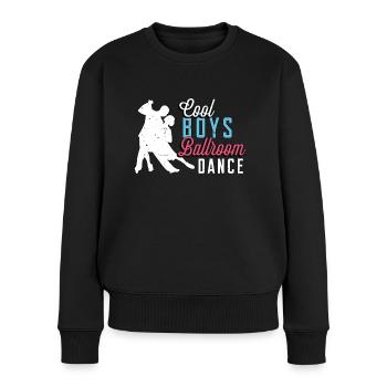 Ballroom Dance Cool Boys Ballroom Dance Dancing - Women's Premium Organic Jumper - black - Front - Julia (174cm)