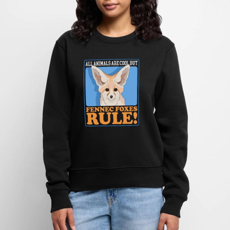 Fennec Desert Foxes Fox Gift Women's Premium Organic Jumper