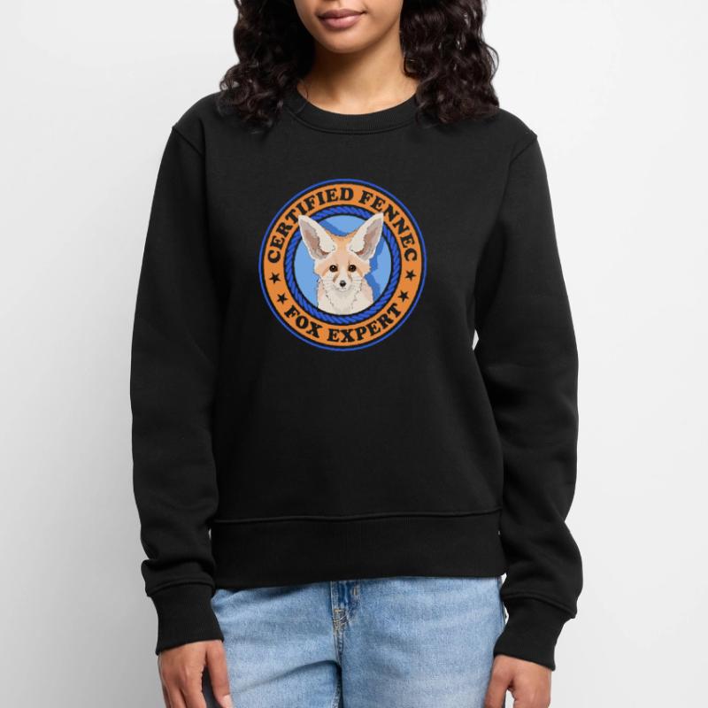 Fennec Fox Desert Foxes Gift Women's Premium Organic Jumper
