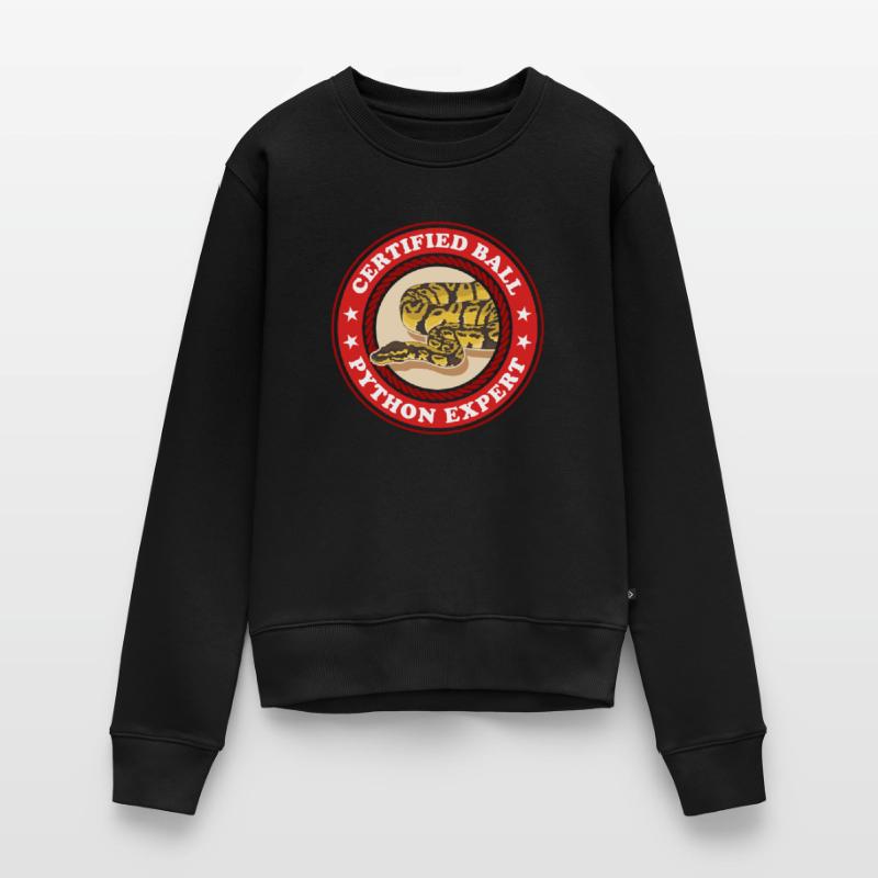 Roi Python Expert Serpent Python Cadeau Pull Premium bio Femme