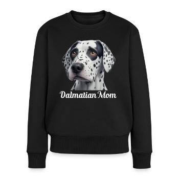 Maman dalmate - Pull Premium bio Femme - noir - Devant - Julia (174cm)