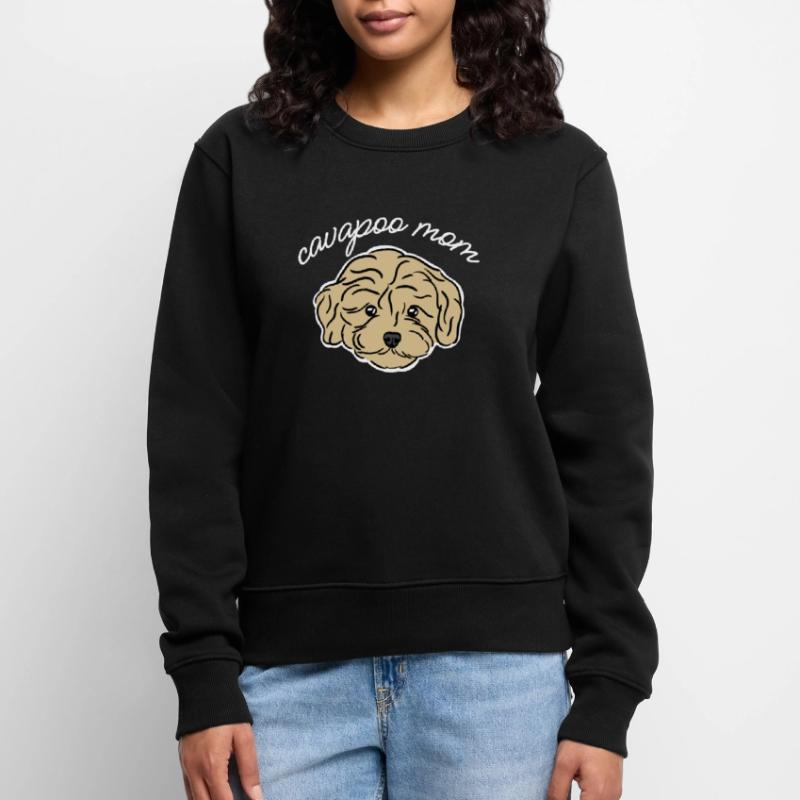 Cavapoo Mom Women's Premium Organic Jumper