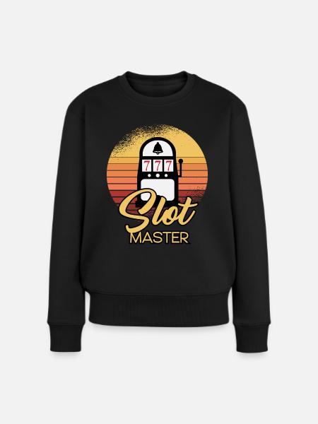 Slot Machine Master - Frauen Premium Bio Pullover - Schwarz