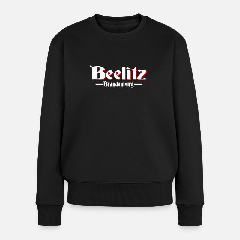 Beelitz - Frauen Premium Bio Pullover - Schwarz