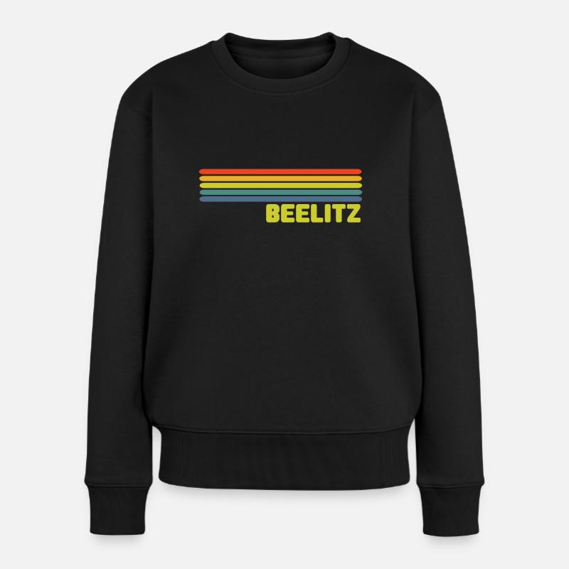 Beelitz - Frauen Premium Bio Pullover - Schwarz