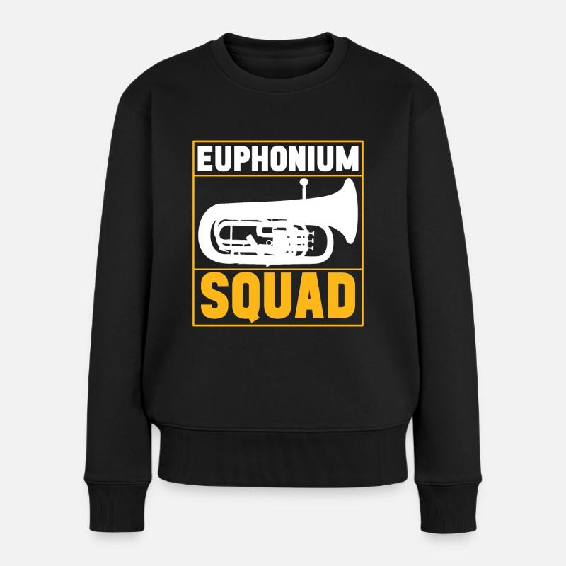 Euphonium Baryton Cor ténor - Pull Premium bio Femme - noir