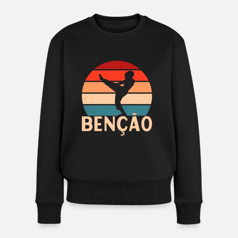 Capoeira Capoeirista - Pull Premium bio Femme - noir