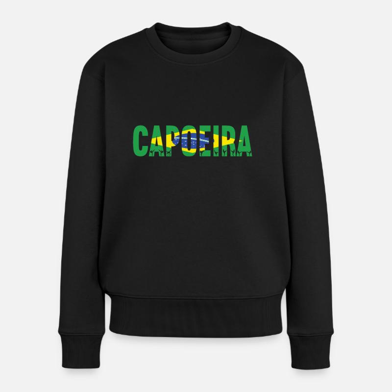 Capoeira Capoeirista - Pull Premium bio Femme - noir