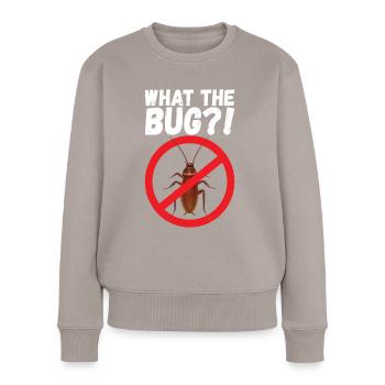 Schädlingsbekämpfung Kammerjäger - Frauen Premium Bio Pullover - Taupe - Vorne - Julia (174cm)