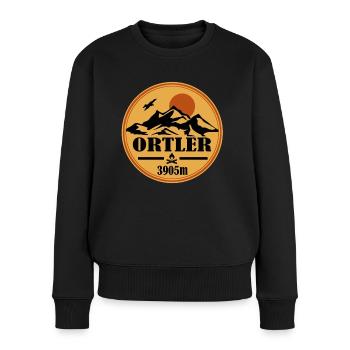 Ortler - Pull Premium bio Femme - noir - Devant - Julia (174cm)