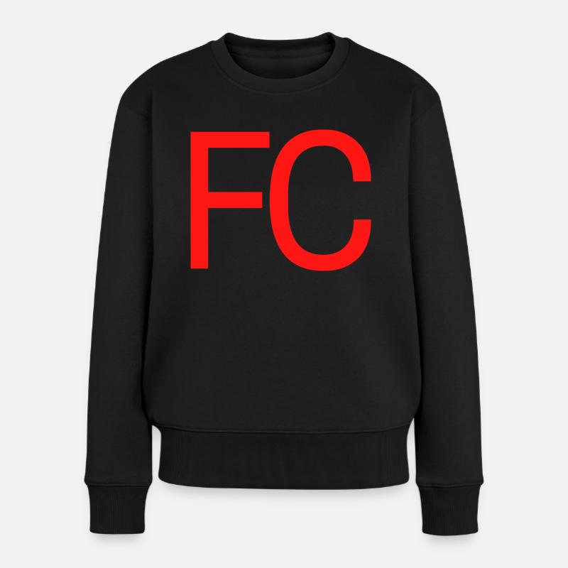 FC - Frauen Premium Bio Pullover - Schwarz