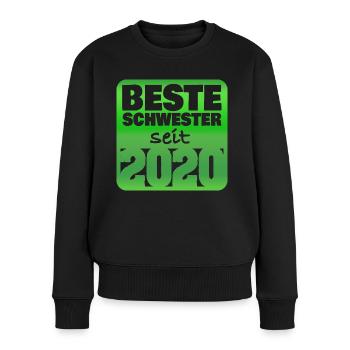 2020 - Women's Premium Organic Jumper - black - Front - Julia (174cm)