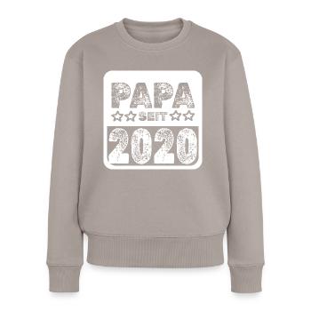 2020 - Women's Premium Organic Jumper - taupe - Front - Julia (174cm)