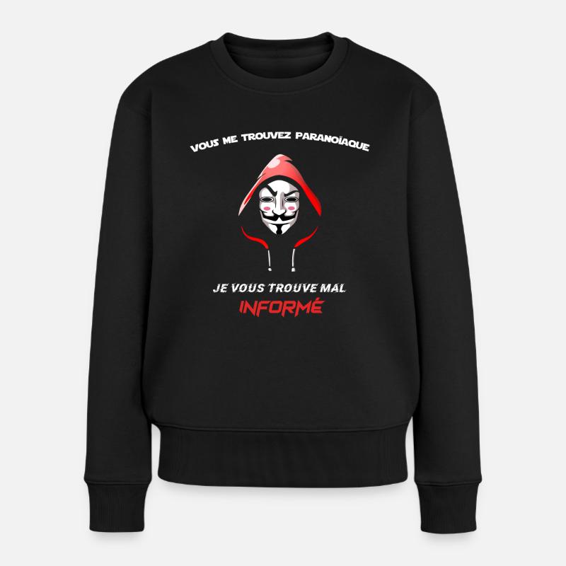 Ich finde, Sie haben ein falsch informiertes Geburtstagsgeschenk - Frauen Premium Bio Pullover - Schwarz