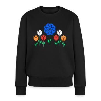 Sandbox Amsterdam Regional Retreat - Women's Premium Organic Jumper - black - Front - Julia (174cm)