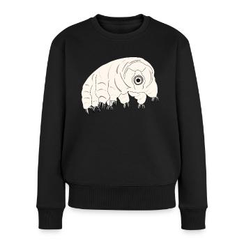 Tardigrade water bear - Women's Premium Organic Jumper - black - Front - Julia (174cm)