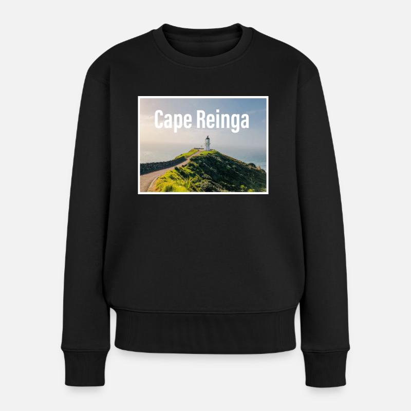 Nouvelle-Zélande - Pull Premium bio Femme - noir