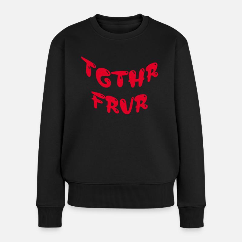 TGTHR FRVR - Pull Premium bio Femme - noir
