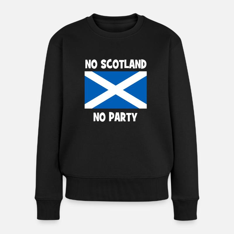 Pas d’Écosse, pas de fête - Schottland - Pull Premium bio Femme - noir