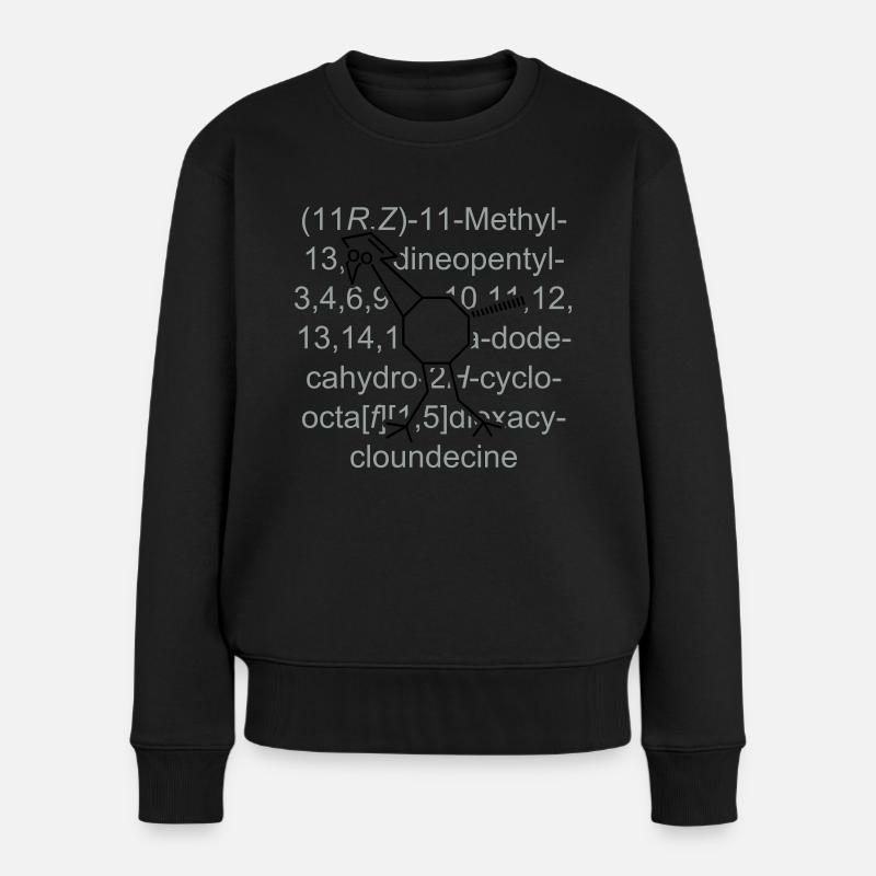 Bigbird - chemischer Vogel - Frauen Premium Bio Pullover - Schwarz